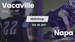 Matchup: Vacaville High vs. Napa  2017