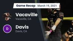 Recap: Vacaville  vs. Davis  2021
