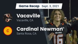 Recap: Vacaville  vs. Cardinal Newman  2021