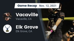Recap: Vacaville  vs. Elk Grove  2021