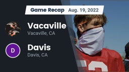 Recap: Vacaville  vs. Davis  2022