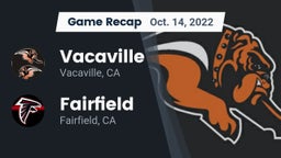 Recap: Vacaville  vs. Fairfield  2022