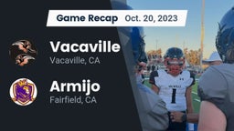 Recap: Vacaville  vs. Armijo  2023