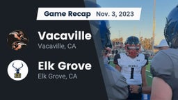 Recap: Vacaville  vs. Elk Grove  2023