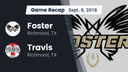 Recap: Foster  vs. Travis  2018