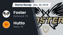 Recap: Foster  vs. Hutto  2018