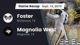 Recap: Foster  vs. Magnolia West  2019