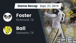 Recap: Foster  vs. Ball  2019