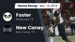 Recap: Foster  vs. New Caney  2019