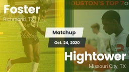 Matchup: Foster  vs. Hightower  2020
