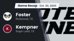 Recap: Foster  vs. Kempner  2020