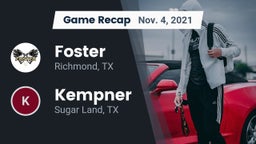 Recap: Foster  vs. Kempner  2021