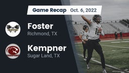 Recap: Foster  vs. Kempner  2022