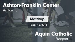 Matchup: Ashton-Franklin vs. Aquin Catholic  2016