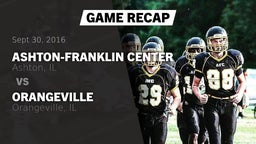 Recap: Ashton-Franklin Center  vs. Orangeville  2016