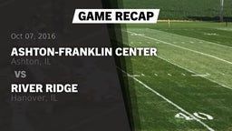 Recap: Ashton-Franklin Center  vs. River Ridge  2016
