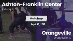Matchup: Ashton-Franklin vs. Orangeville  2017