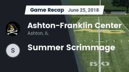 Recap: Ashton-Franklin Center  vs. Summer Scrimmage 2018