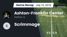 Recap: Ashton-Franklin Center  vs. Scrimmage 2018