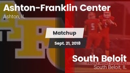 Matchup: Ashton-Franklin vs. South Beloit  2018