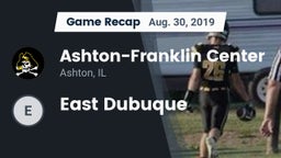 Recap: Ashton-Franklin Center  vs. East Dubuque 2019