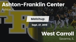 Matchup: Ashton-Franklin vs. West Carroll  2019