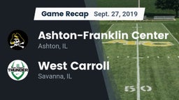 Recap: Ashton-Franklin Center  vs. West Carroll  2019
