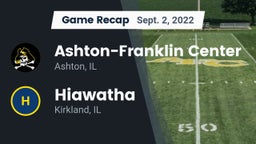 Recap: Ashton-Franklin Center  vs. Hiawatha  2022