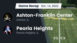 Recap: Ashton-Franklin Center  vs. Peoria Heights  2022