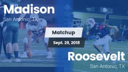 Matchup: Madison vs. Roosevelt  2018