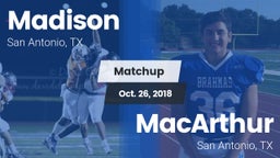Matchup: Madison vs. MacArthur  2018