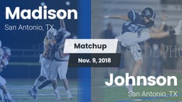 Matchup: Madison vs. Johnson  2018