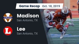 Recap: Madison  vs. Lee  2019