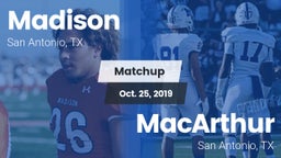 Matchup: Madison vs. MacArthur  2019