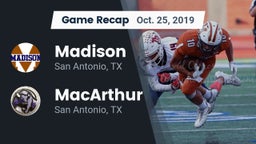 Recap: Madison  vs. MacArthur  2019