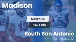 Matchup: Madison vs. South San Antonio  2019