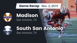 Recap: Madison  vs. South San Antonio  2019