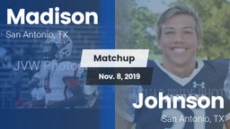 Matchup: Madison vs. Johnson  2019