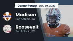 Recap: Madison  vs. Roosevelt  2020