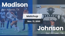 Matchup: Madison vs. Johnson  2020