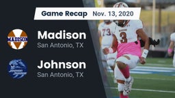 Recap: Madison  vs. Johnson  2020