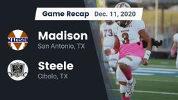 Recap: Madison  vs. Steele  2020