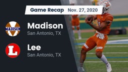 Recap: Madison  vs. Lee  2020