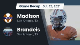 Recap: Madison  vs. Brandeis  2021