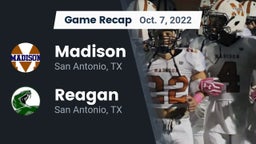 Recap: Madison  vs. Reagan  2022