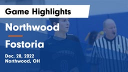 Northwood  vs Fostoria  Game Highlights - Dec. 28, 2022