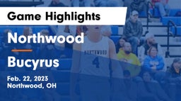 Northwood  vs Bucyrus  Game Highlights - Feb. 22, 2023