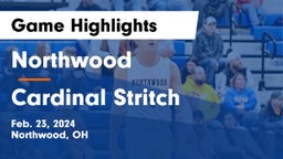 Northwood  vs Cardinal Stritch  Game Highlights - Feb. 23, 2024