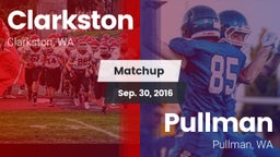 Matchup: Clarkston High vs. Pullman  2016