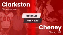 Matchup: Clarkston High vs. Cheney  2016